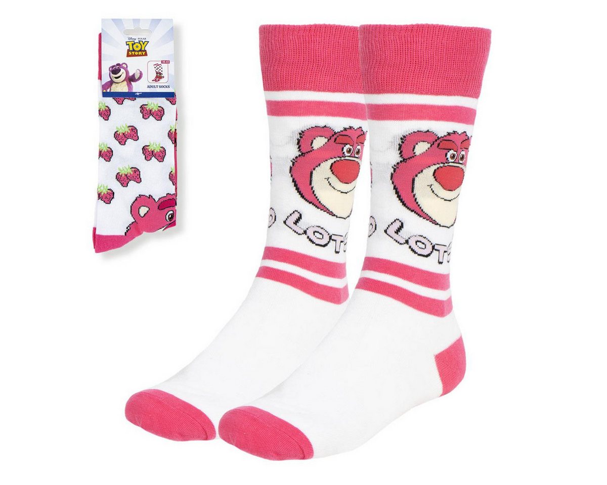 Cerda Sportsocken Toy Story Strümpfe Erwachsene Socken Baumwollsocken Alltag Größe 36-43 von Cerda