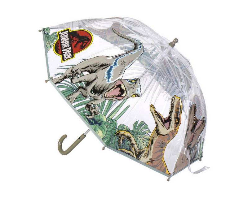 Cerda Stockregenschirm Jurassic Park Kinder Regenschirm Ø 71 cm Bubble Schirm manuell leicht von Cerda
