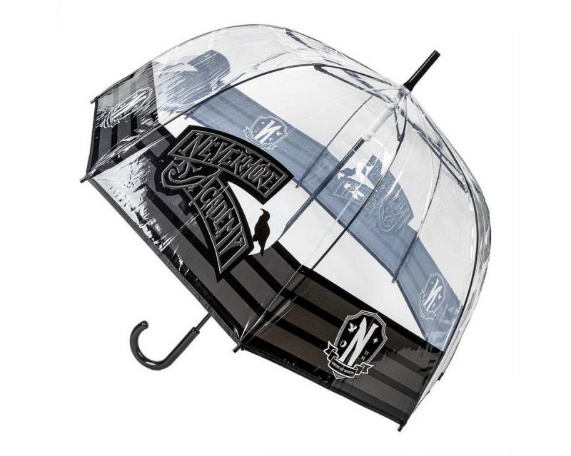 Cerda Stockregenschirm Wednesday Regenschirm transparent – manueller POE Schirm 60 cm Cerda Stockregenschirm Wednesday Regenschirm transparent – manueller POE Schirm 60 cm von Cerda