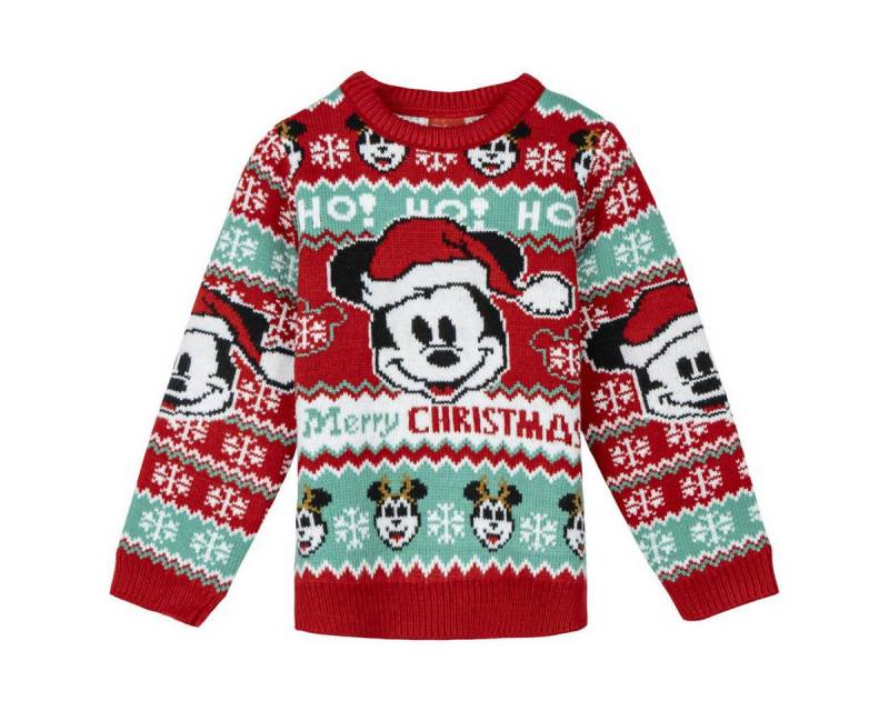 Cerda Strickpullover Disney Mickey Xmas Pullover – Bequemer Weihnachts Strickpulli Cerda Strickpullover Disney Mickey Xmas Pullover – Bequemer Weihnachts Strickpulli von Cerda