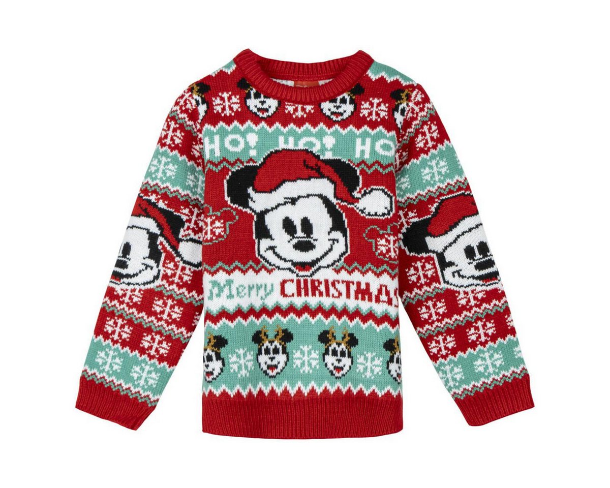 Cerda Strickpullover Disney Minnie Weihnachtspullover – für Mädchen von Cerda