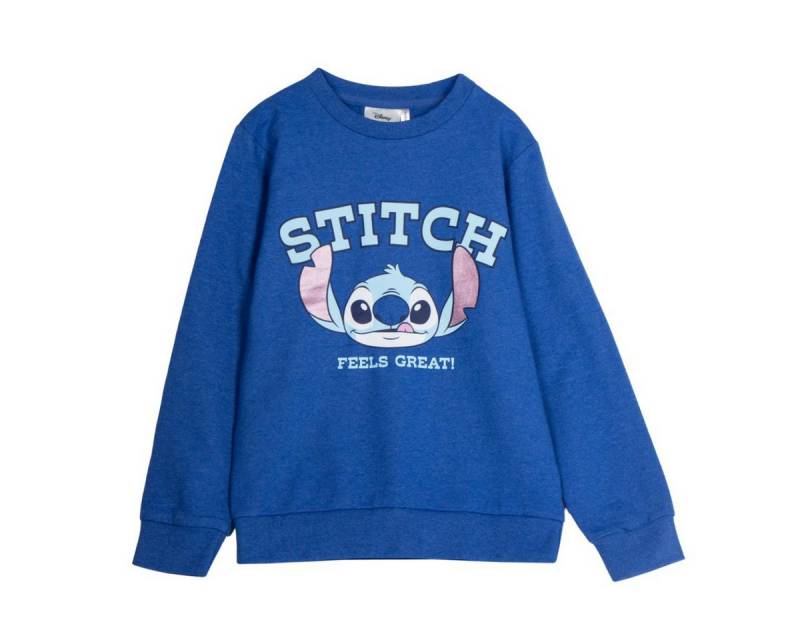 Cerda Sweatshirt Disney Stitch Sweatshirt Kinder Baumwolle Polyester angeraut bequem von Cerda