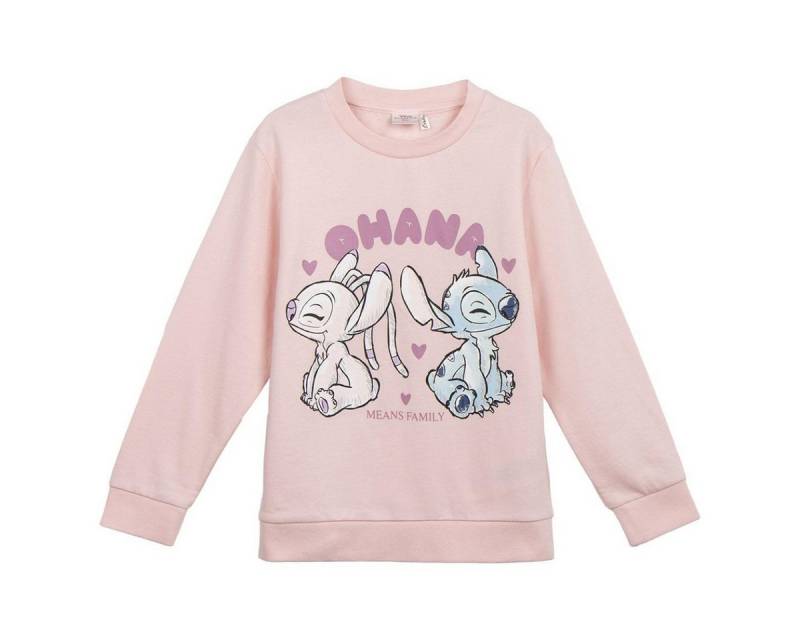 Cerda Sweatshirt Disney Stitch Sweatshirt Kinder Baumwolle Polyester angeraut bequem von Cerda