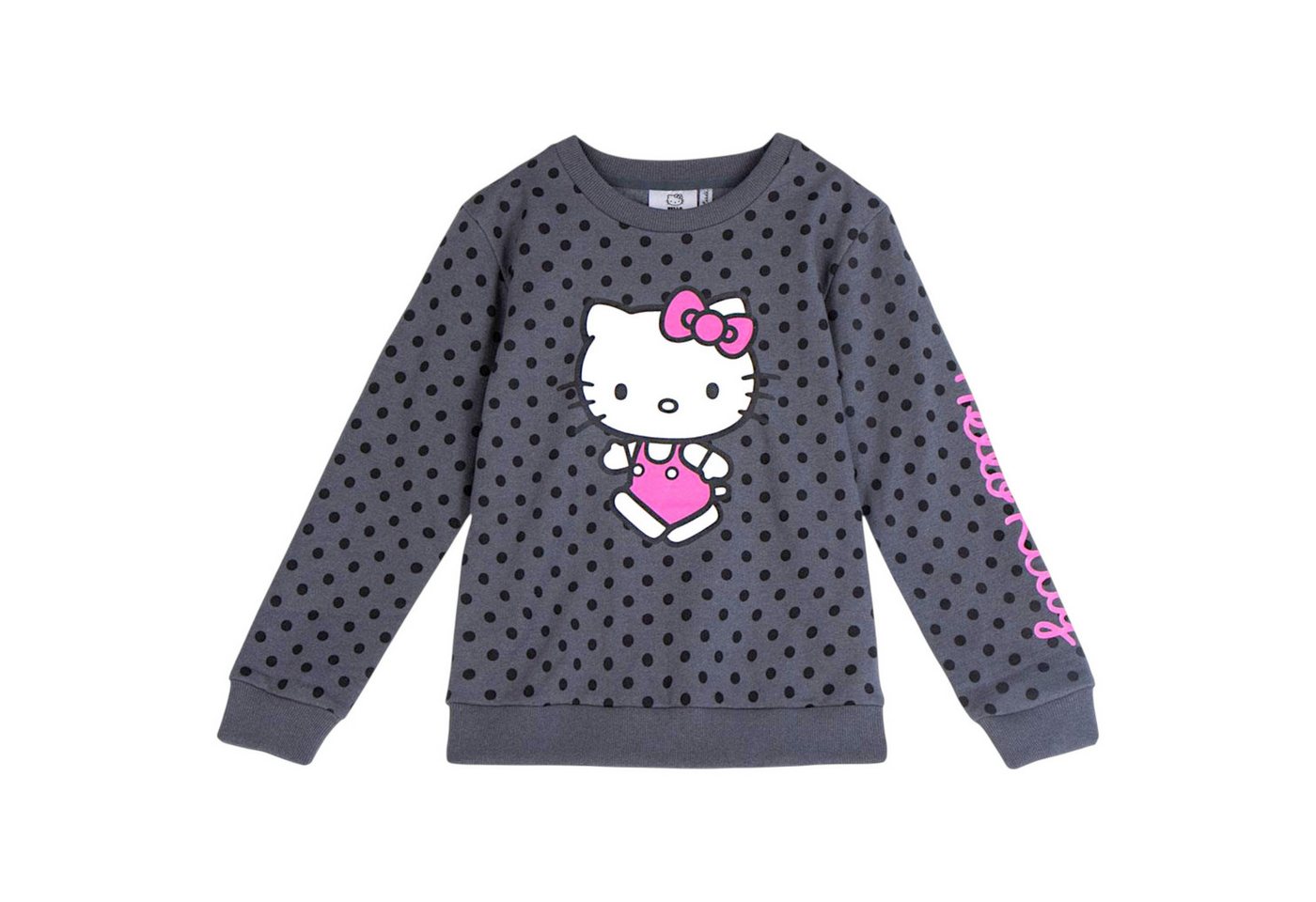 Cerdá Sweatshirt Hello Kitty Kinder Sweat-Pullover Größe 116 - 152 cm von Cerdá