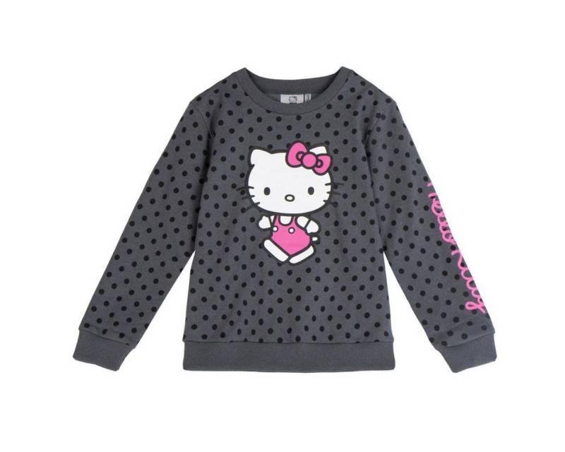 Cerda Sweatshirt Hello Kitty Pullover Kinder Sweatshirt Baumwolle Polyester von Cerda