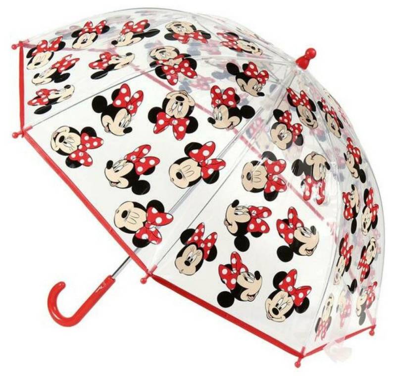 Cerda Taschenregenschirm Bubble Regenschirm Minnie Mouse Durchsichtig (45 cm) von Cerda