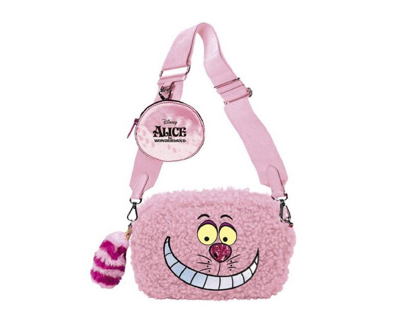Cerda Umhängetasche Disney Alice Fleece Handtasche Damen Schultertasche von Cerda