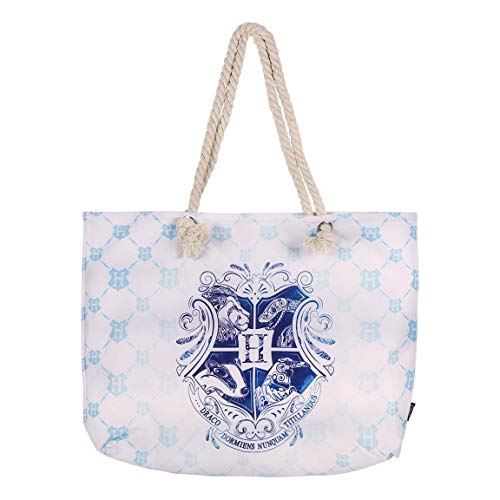 Cerdá Unisex-Kinder 2100002925 Harry Potter Strandtasche-100% Baumwolle, Azul von CERDÁ LIFE'S LITTLE MOMENTS
