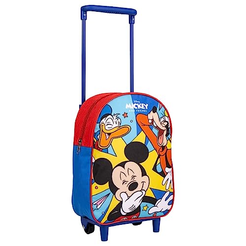 Cerdà Unisex Kinder Rollen Mickey Mouse Rucksack, Rot von CERDÁ LIFE'S LITTLE MOMENTS