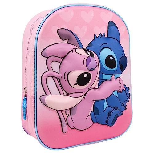 Cerdá Unisex Kinder Schulrucksack Stitch Rucksack, Mehrfarbig von CERDÁ LIFE'S LITTLE MOMENTS