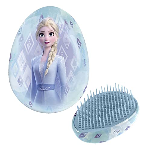 Ovale Haarbürste Frozen für Mädchen und Damen – Elsa – Entwirrungskamm von CERDÁ LIFE'S LITTLE MOMENTS