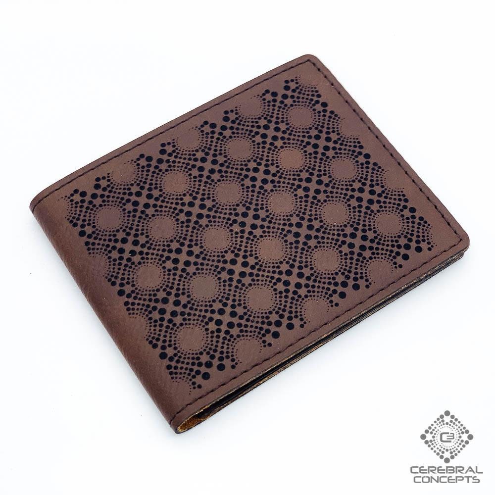 Gravur Brieftasche - Veganes Leder Lasergraviert Mit Heiliger Geometrie Kunst Geschenk Für Freund Ihn Gravur Brieftasche - Veganes Leder Lasergraviert Mit Heiliger Geometrie Kunst Geschenk Für Freund Ihn von CerebralConcepts