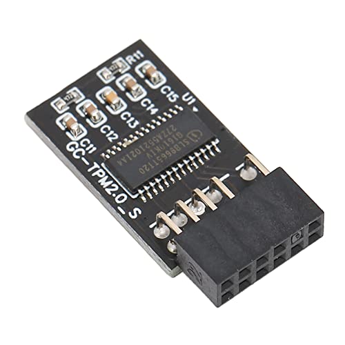 12Pin LPC TPM 2.0 Remote Card Crypto Security Modul LPC SPI Interface Security Modul Standalone TPM Crypto Processor Kompatibel mit 8.1 10 11 12Pin LPC TPM 2.0 Remote Card Crypto Security Modul LPC SPI Interface Security Modul Standalone TPM Crypto Processor Kompatibel mit 8.1 10 11 von Cerlingwee