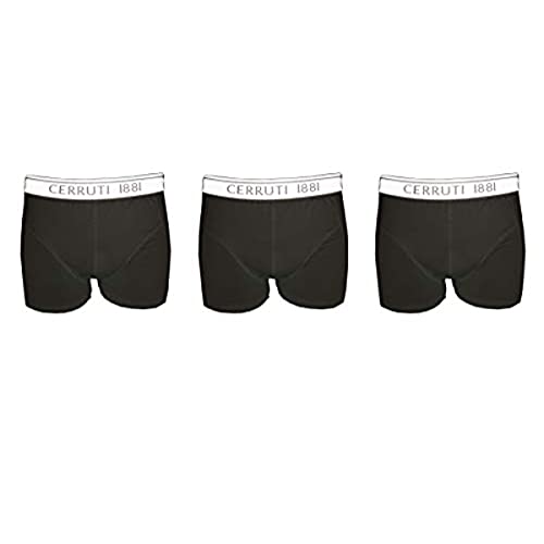 CERRUTI 1881 3er Pack Boxershorts Fantasie, Schwarz, Schwarz, Schwarz, L von CERRUTI 1881