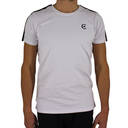 CERRUTI 1881 Kurzärmeliges T-Shirt mit Schulterriemen, Torbole, weiß, S von CERRUTI 1881