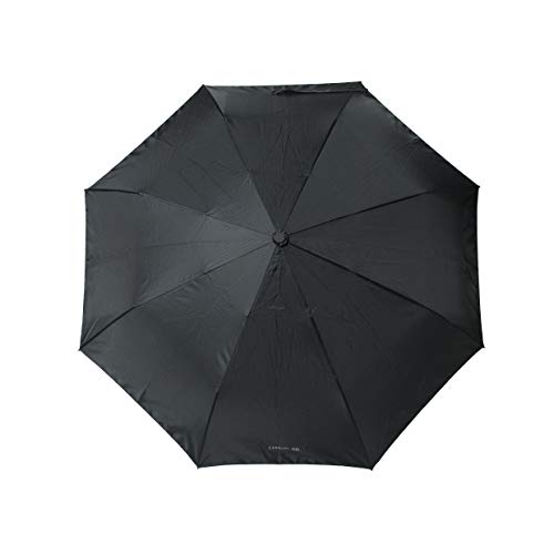 Cerruti 1881 Regenschirm »Mesh« Small Black | Automatisches Öffnen und Schließen | Herren Damen Taschenschirm Schwarz Klein von Cerruti 1881
