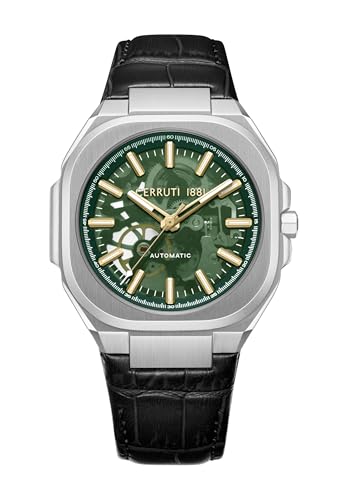 Cerruti Armbanduhr Automatic Leadri Green von Cerruti