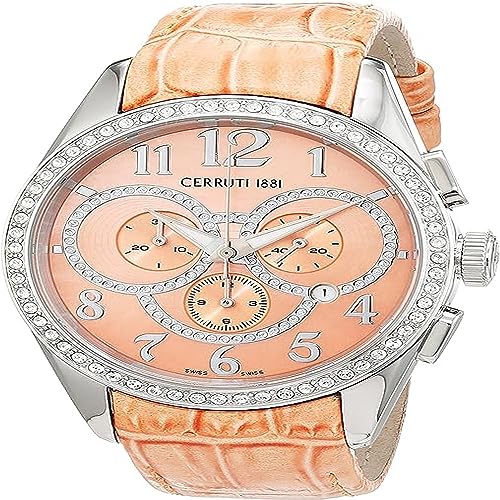 Cerruti Unisex Analog Automatik Uhr mit Edelstahl Armband 4362055 von Cerruti