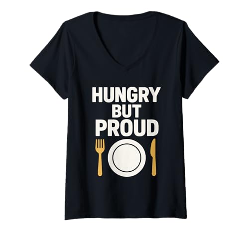 Damen Fasting OMAD Squad Intermittierender Humor Fast Feast Repeat T-Shirt mit V-Ausschnitt Damen Fasting OMAD Squad Intermittierender Humor Fast Feast Repeat T-Shirt mit V-Ausschnitt von Certified Faster CFunny Fasting Gift