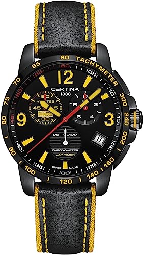 Certina DS PODIUM CHRONOGRAPH LAP TIMER RACING EDITION, Riemen von Certina