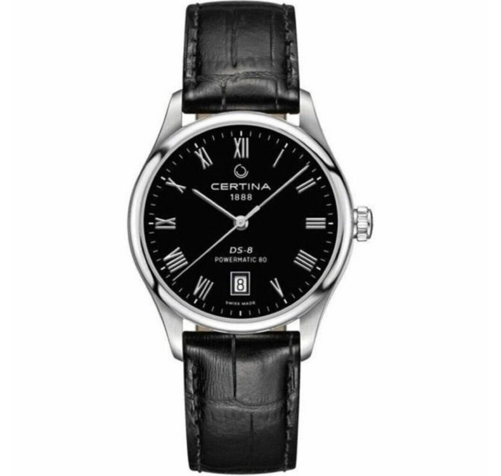 Certina Luxusuhr Herrenuhr DS PODIUM POWERMATIC 80 DATE, AUTOMATIC (38 mm) von Certina