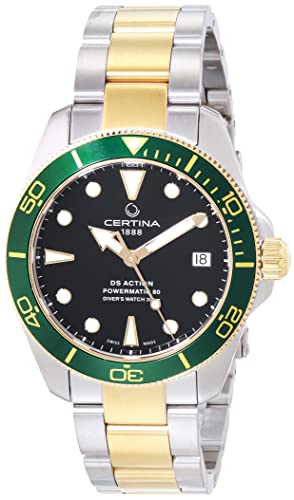 Certina Taucheruhr Automatik DS Action Diver Bicolor/Grün C032.807.22.051.01 von Certina