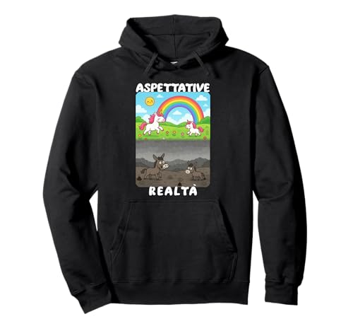 Aspettative vs Realtà, quando Tutto va a finire Male v2 IT Pullover Hoodie Aspettative vs Realtà, quando Tutto va a finire Male v2 IT Pullover Hoodie von Cervelli in fuga - Italiani all'estero