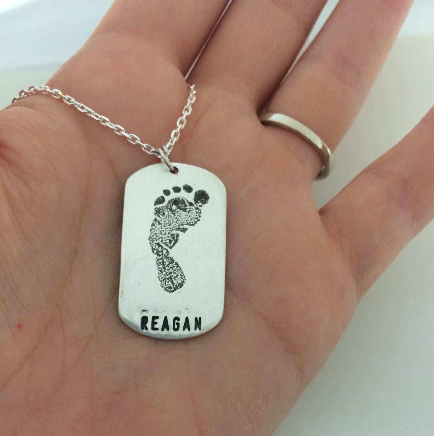 Erkennungsmarke | Sterlingsilber.925 von CervelliDesigns