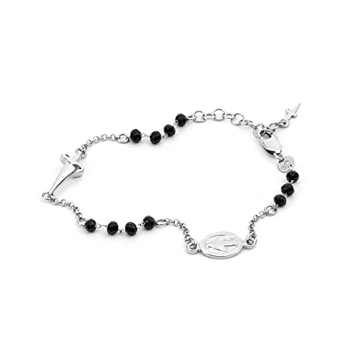 Cesare Paciotti Armband für Herren Schmuck Rosary Classico JPBR2214B, Sterling-Silber von Cesare Paciotti