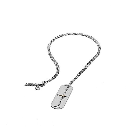 Schmuck Herren Halskette Cesare Paciotti White Foil Casual Cod. jpcl1405b von Cesare Paciotti