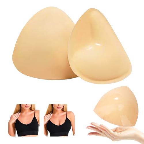 Klebe BH Push Up Pads,Nippelpads Selbstklebender BH Push Up,2 In1 Klebende Pushup Nippelcover,Doppelseitig Pushpads Klebe Pads,für Push-Up Effekt,Wiederverwendbar Klebe-BHS für A-D Cup von CesmiPSteh
