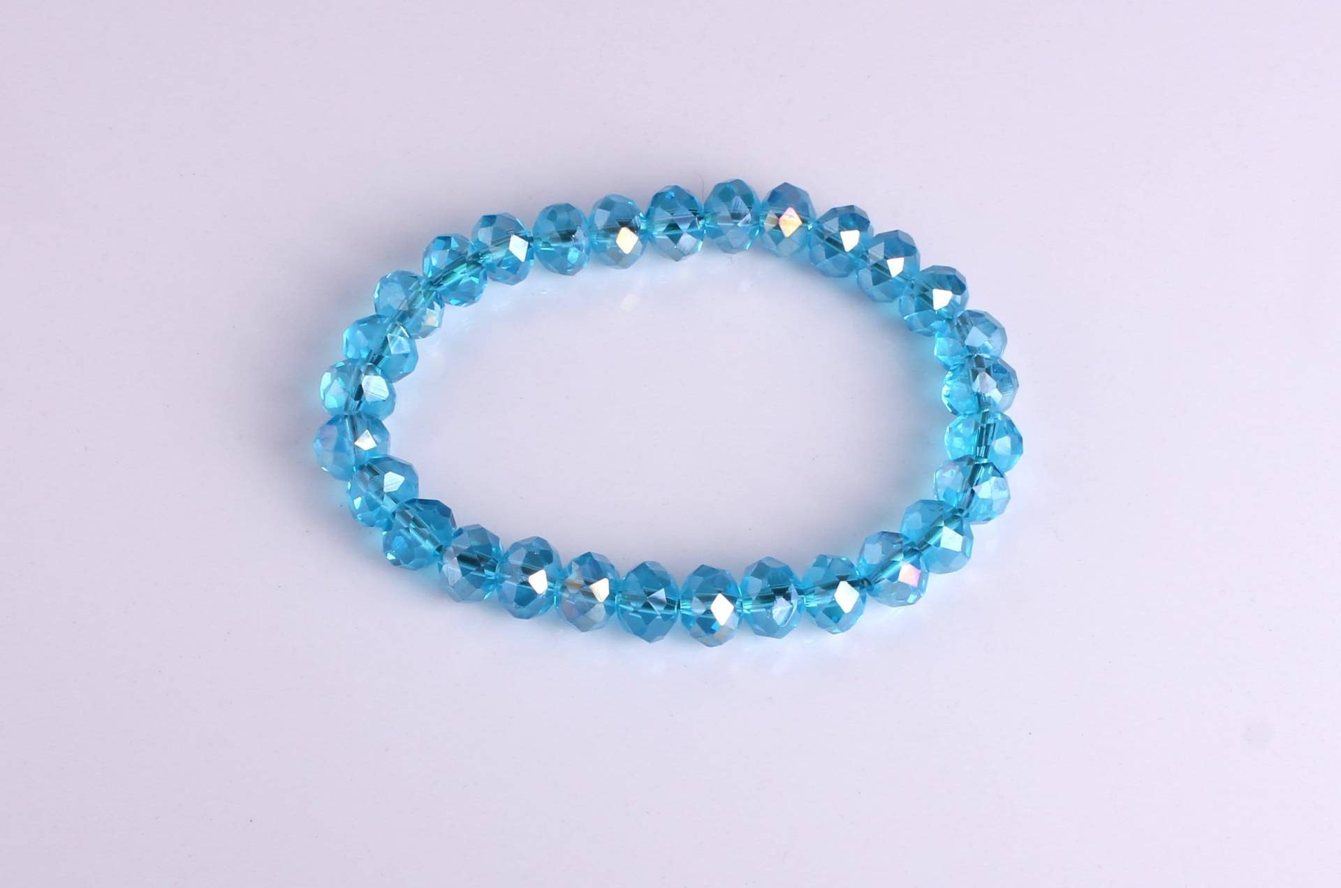 Aqua Blau Kristall Armband Aqua Blau Kristall Armband von CestBelleByMimi