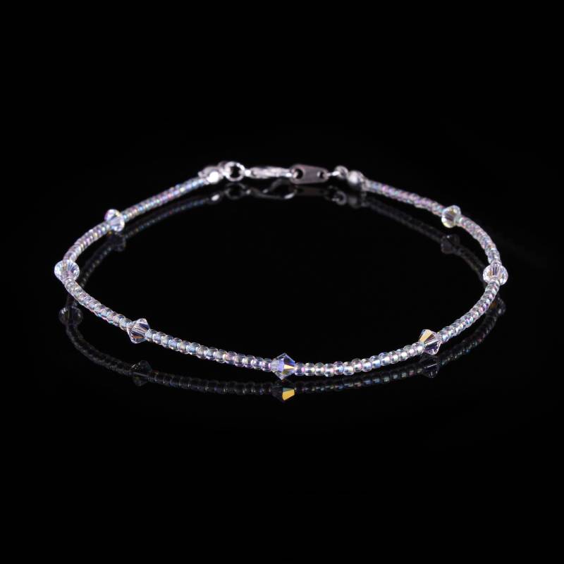 Bergkristall Und Perlen Armband Bergkristall Und Perlen Armband von CestBelleByMimi
