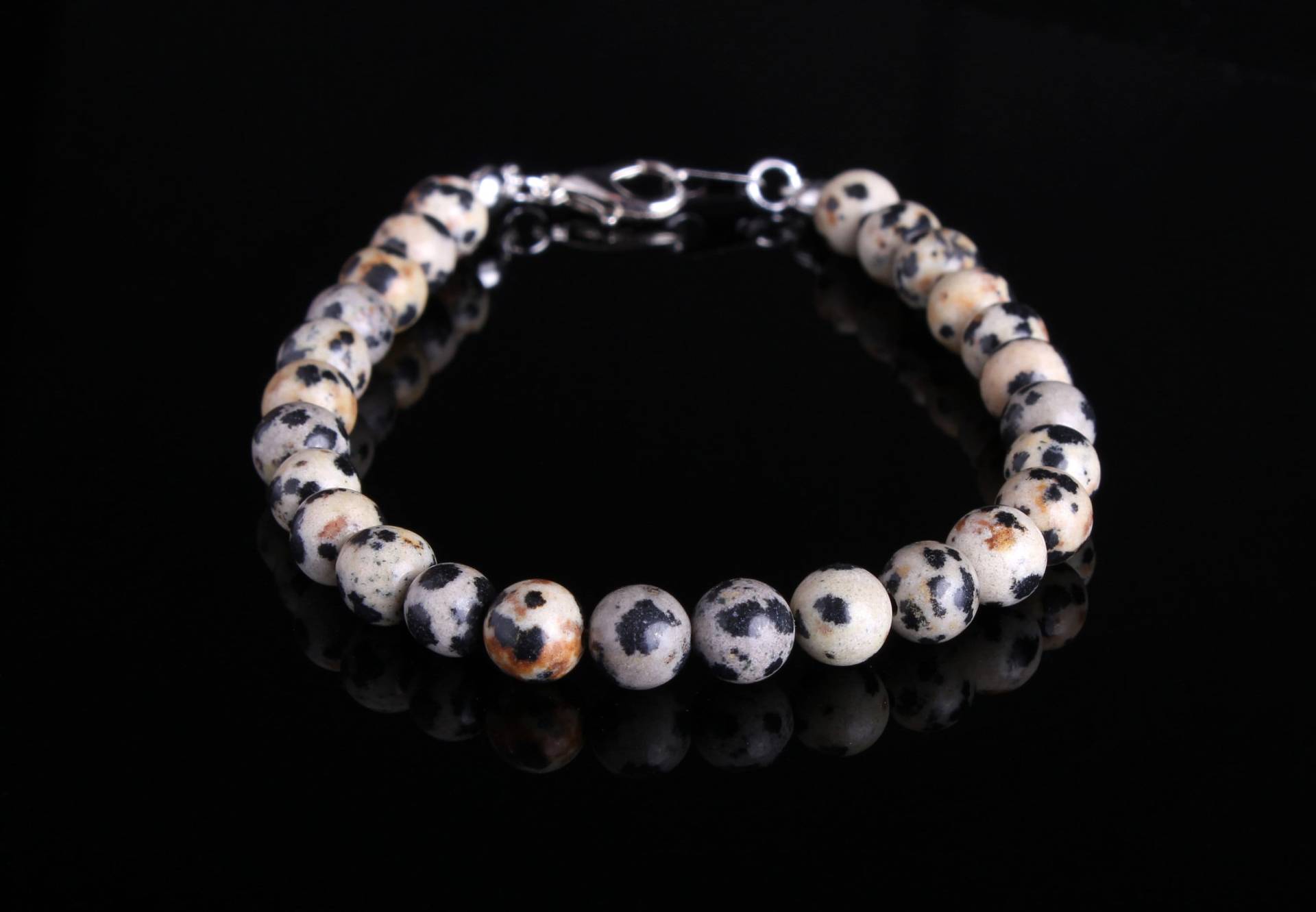 Dalmatiner Jaspis Armband Dalmatiner Jaspis Armband von CestBelleByMimi