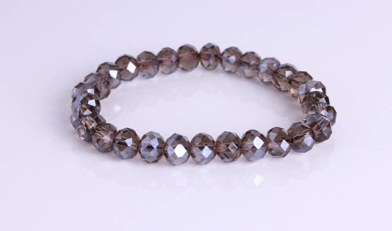 Dunkelgraues Kristall Armband Dunkelgraues Kristall Armband von CestBelleByMimi