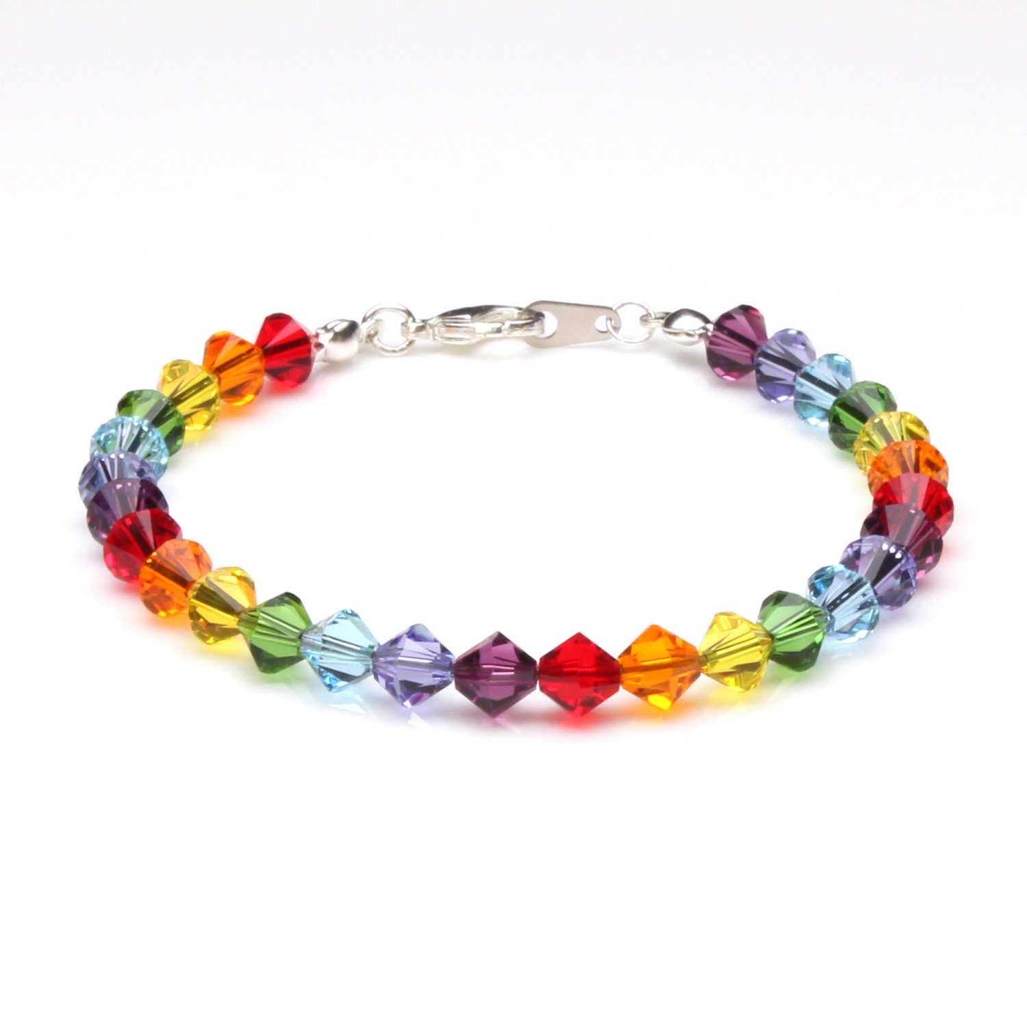 Kristall Chakra/Pride/Regenbogen Armband Kristall Chakra/Pride/Regenbogen Armband von CestBelleByMimi