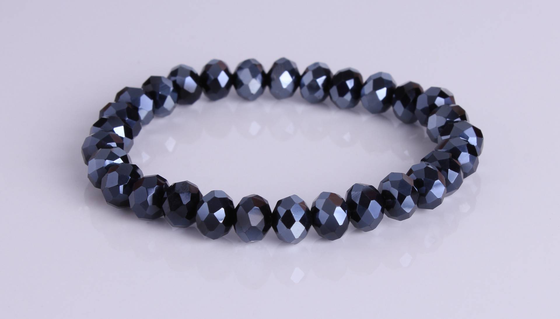 Schwarzes Kristall Armband Schwarzes Kristall Armband von CestBelleByMimi