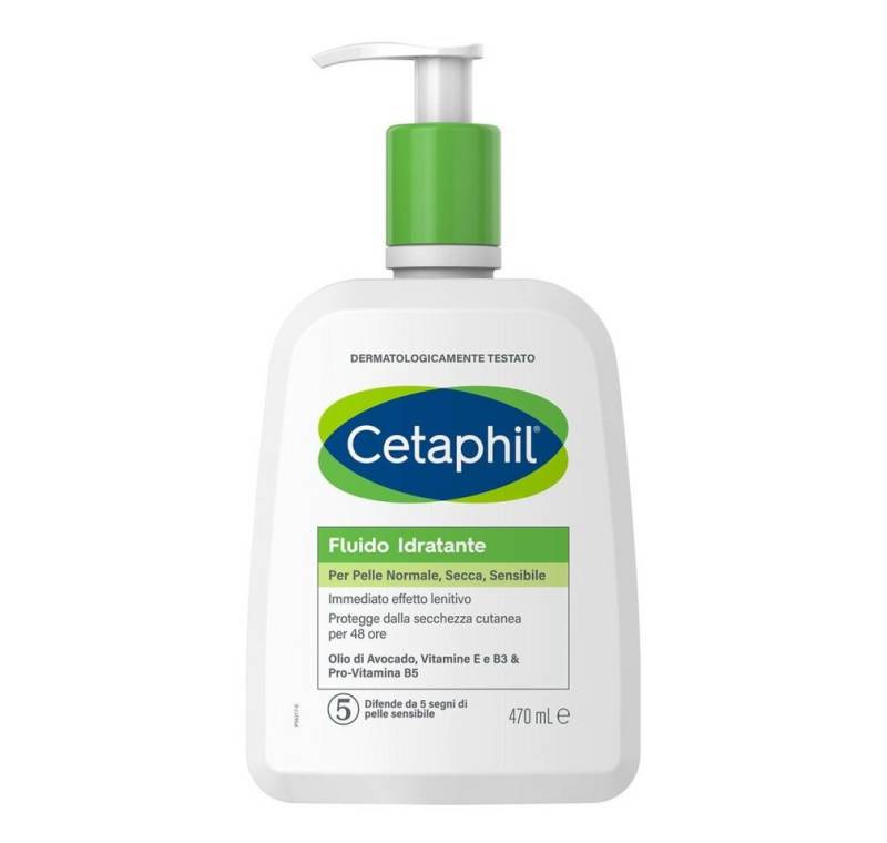 Cetaphil Körperpflegemittel Feuchtigkeitslotion für Gesicht und Körper - Volumen: 470 ml von Cetaphil