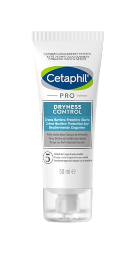 Cetaphil Pro Dryness Control, Handcreme für intensive Reparatur, Tag, täglicher Schutz für empfindliche und gereizte Haut, Format 50 ml (1er Pack) von Cetaphil