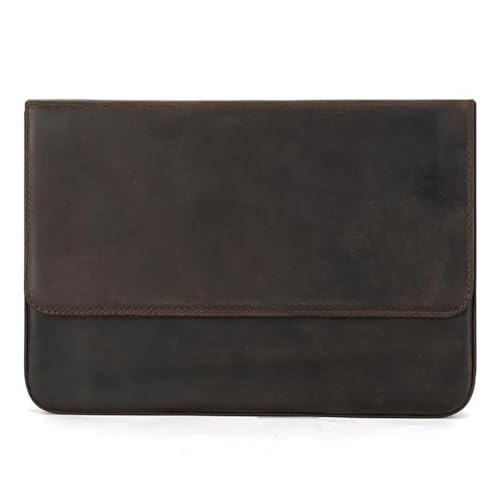 Cetfuro Leder-Stiftetui, Handgefertigter Füllfederhalter, Tasche für Mehrere Stifte, Crazy Horse-Leder-Stiftschutzhülle, Groß von Cetfuro