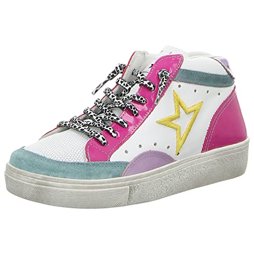 Cetti C-1267SRA EXP V23 ante Charol Multicolor Sneaker High Top für Damen von Cetti