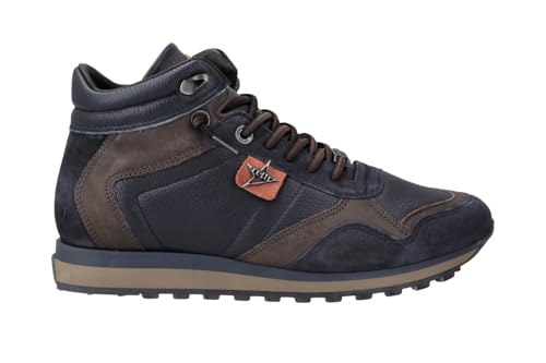 Cetti Edle Leder Stiefelette, Color:blau, 11-Deutsch:41 von Cetti