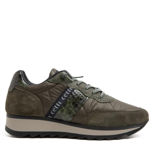 Cetti GEMÜTLICH Y Elegante ZAPATIILLA Casual Damen 849 Nature Freedom KAKI Talla Numeric_40 von Cetti