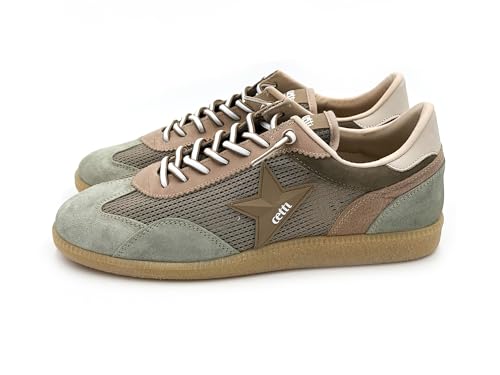 Cetti GEMÜTLICH Y Fresca SPORTLICH Mann 1385 REJILLA KAKI Y ANTE GRAU Talla 44 von Cetti