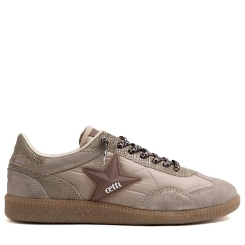 Cetti GEMÜTLICH Y MODERNA Zapatilla Casual Damen 1385 Glattleder-NAYLON Old-Rose Talla Numeric_41 von Cetti