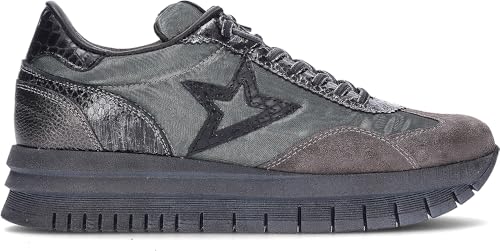 Cetti Sportschuhe für Damen C-1259XL Multistyle, Wildleder, Metall, Piombo, 42 EU von Cetti