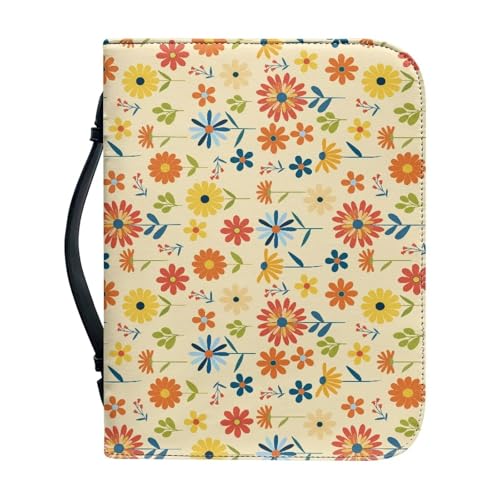 Ceudet Bibelhülle aus Leder für Damen und Kinder, Bibeltragetasche, Taraxacum Mongolicum, L Ceudet Bibelhülle aus Leder für Damen und Kinder, Bibeltragetasche, Taraxacum Mongolicum, L von Ceudet