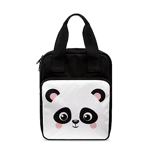 Ceudet Bibelhülle für Damen, Bibelhülle, Bibelhüllen, Tragetasche, Bibeltasche für Herren, mit Reißverschlusstasche, panda, Einheitsgröße von Ceudet
