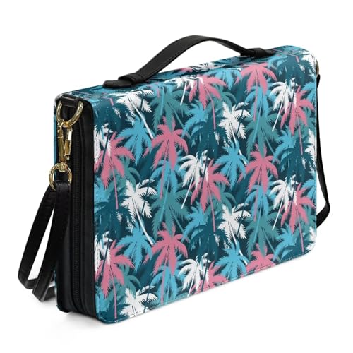 Ceudet Bibelhülle für Damen und Herren, Leder, Bibelzubehör, Bibeltasche, Tragetasche, Buchumschlag für Hardcover, Cocos01, xxl von Ceudet