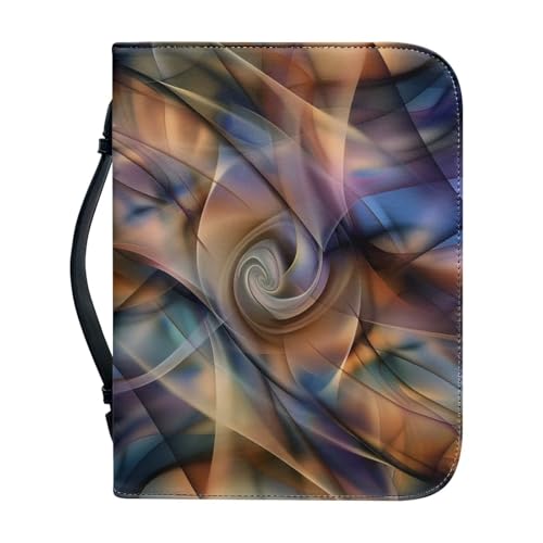 Ceudet Bibelhülle für Frauen – stilvolle große Bibelhüllen – Bibelhülle mit Griffen – Bibeltragetasche für Männer – Bibelgeschenk – Buchschutz für Buchliebhaber, violette Sterne und A, L, Linie der von Ceudet